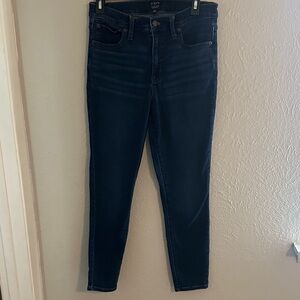 J. Crew Women's Navy Skinny Jeans